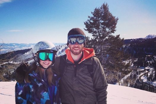 Snowboarding in Utah